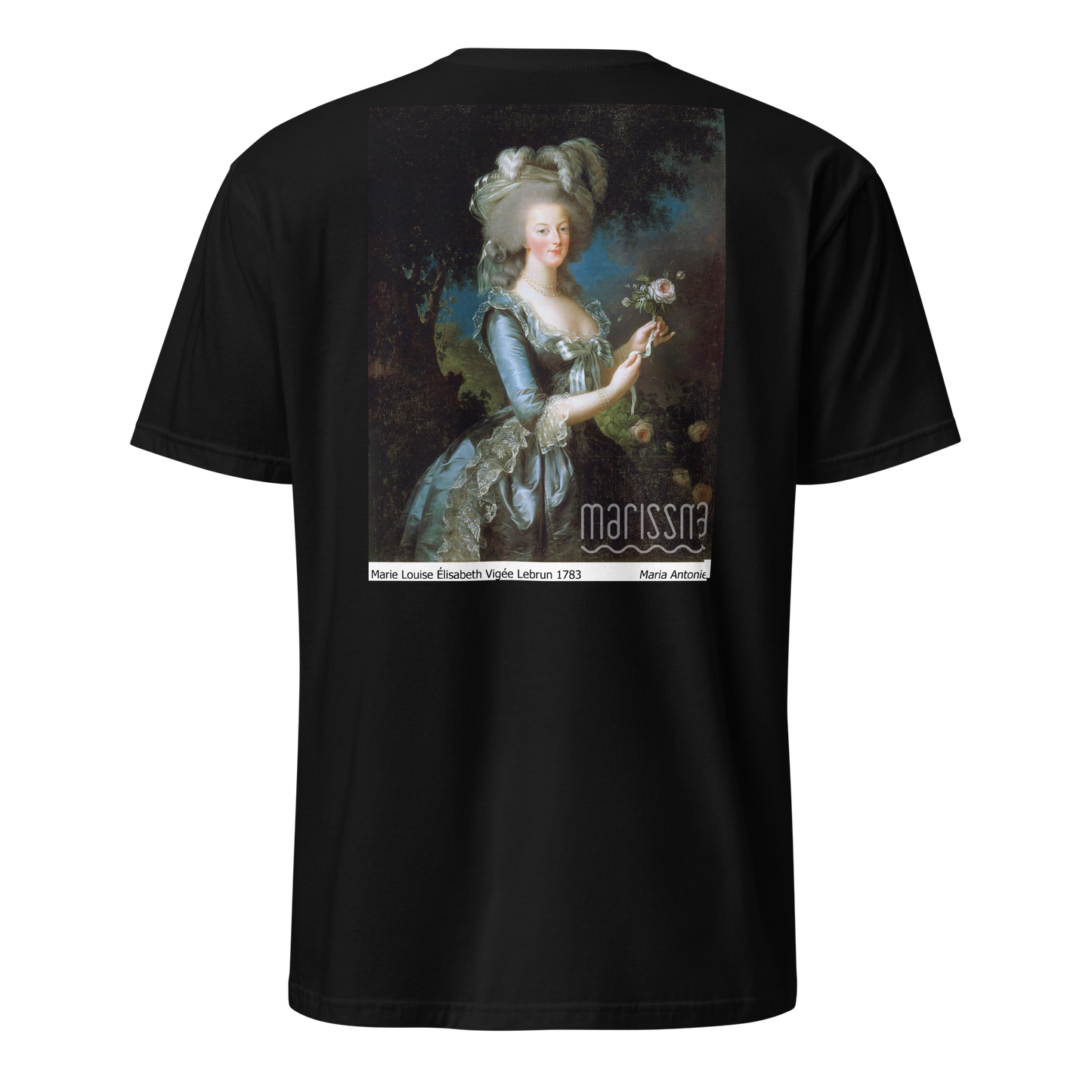 Arte en Camiseta Maria Antonieta de Austria. Unisex.