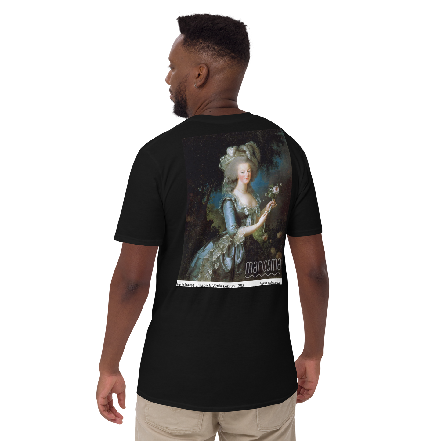 Arte en Camiseta Maria Antonieta de Austria. Unisex.