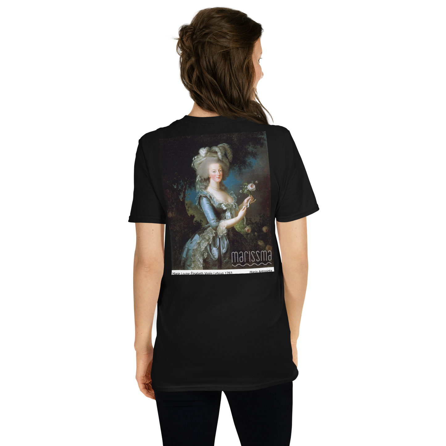 Arte en Camiseta Maria Antonieta de Austria. Unisex.