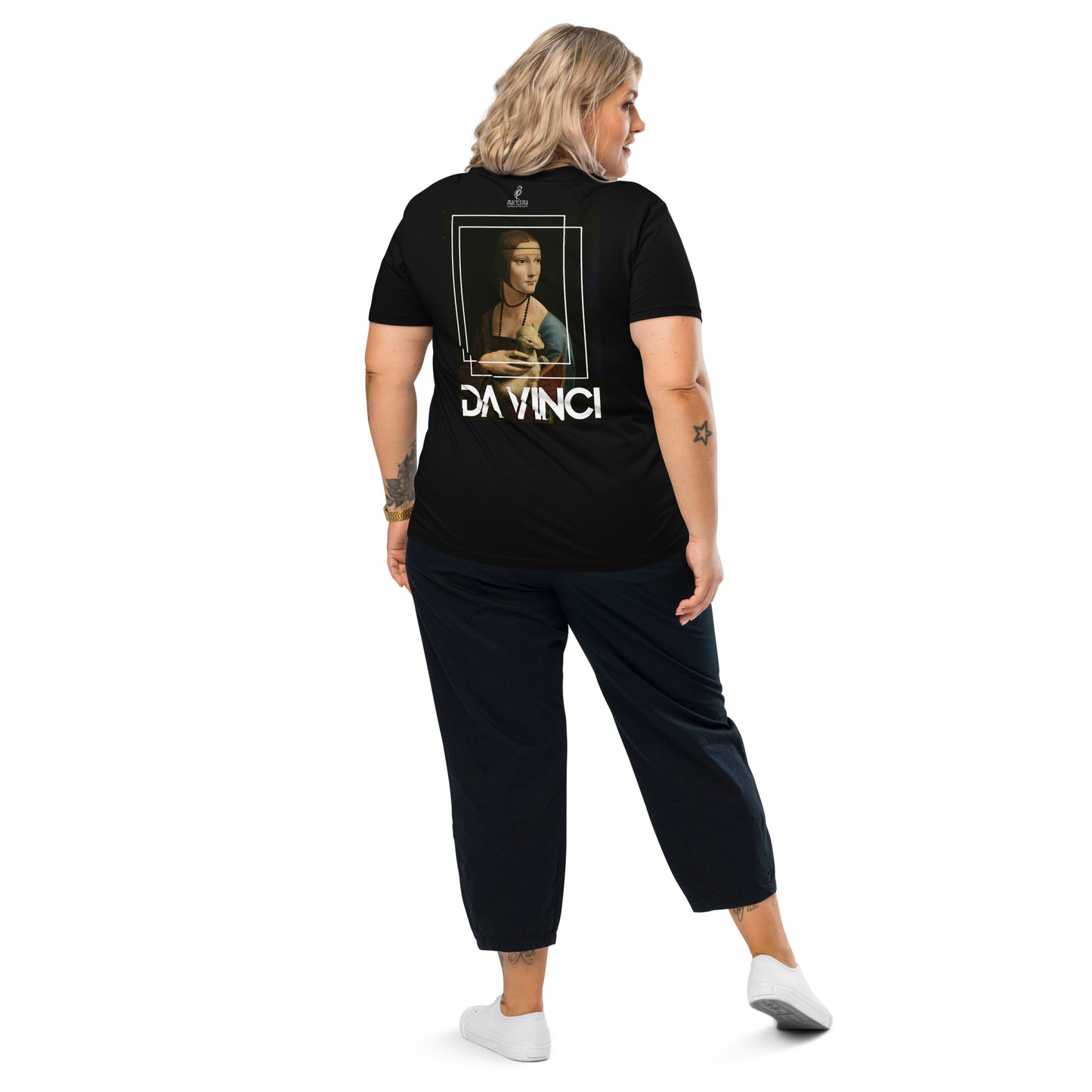 Camiseta – Leonardo Da Vinci - La dama del armiño. 1490. Unisex