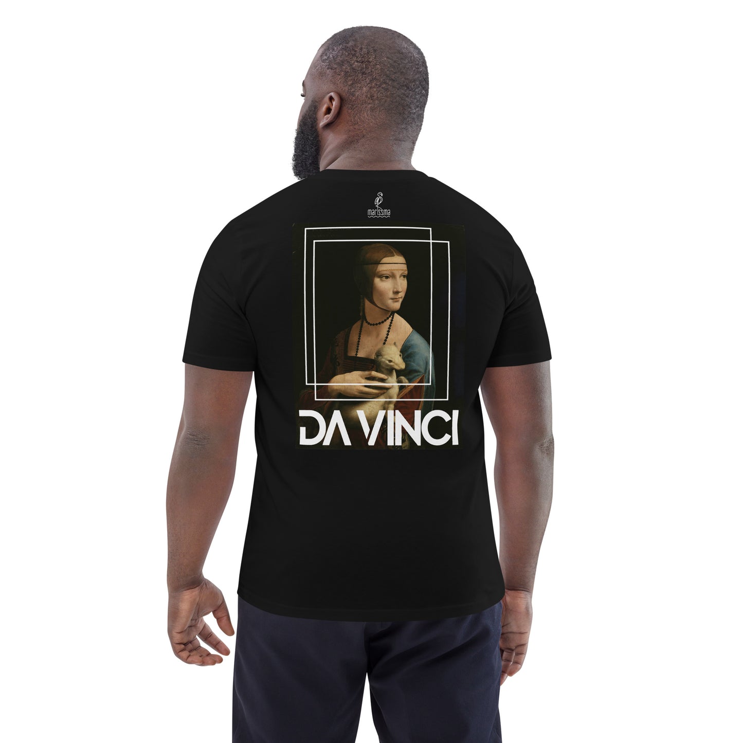 Camiseta – Leonardo Da Vinci - La dama del armiño. 1490. Unisex