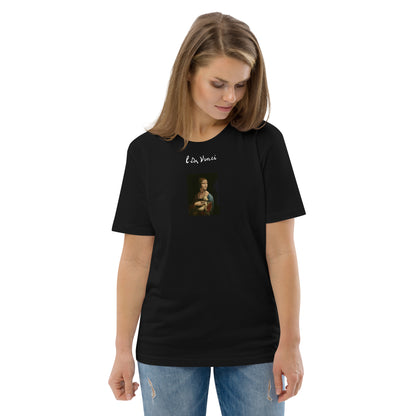 Camiseta – Leonardo Da Vinci - La dama del armiño. 1490. Unisex