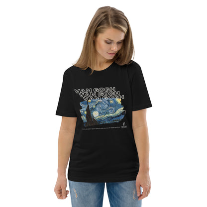 Camiseta - Vincent Van Gogh - La noche estrella. Unisex