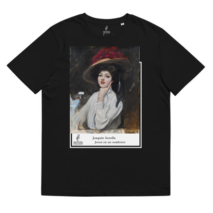 Camiseta - Sorolla - Joven en un sombrero. Unisex