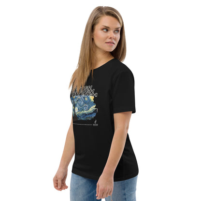 Camiseta - Vincent Van Gogh - La noche estrella. Unisex