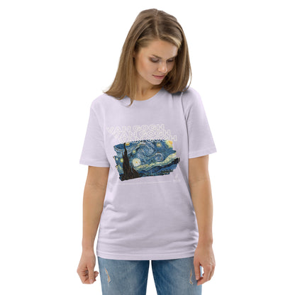 Camiseta - Vincent Van Gogh - La noche estrella. Unisex