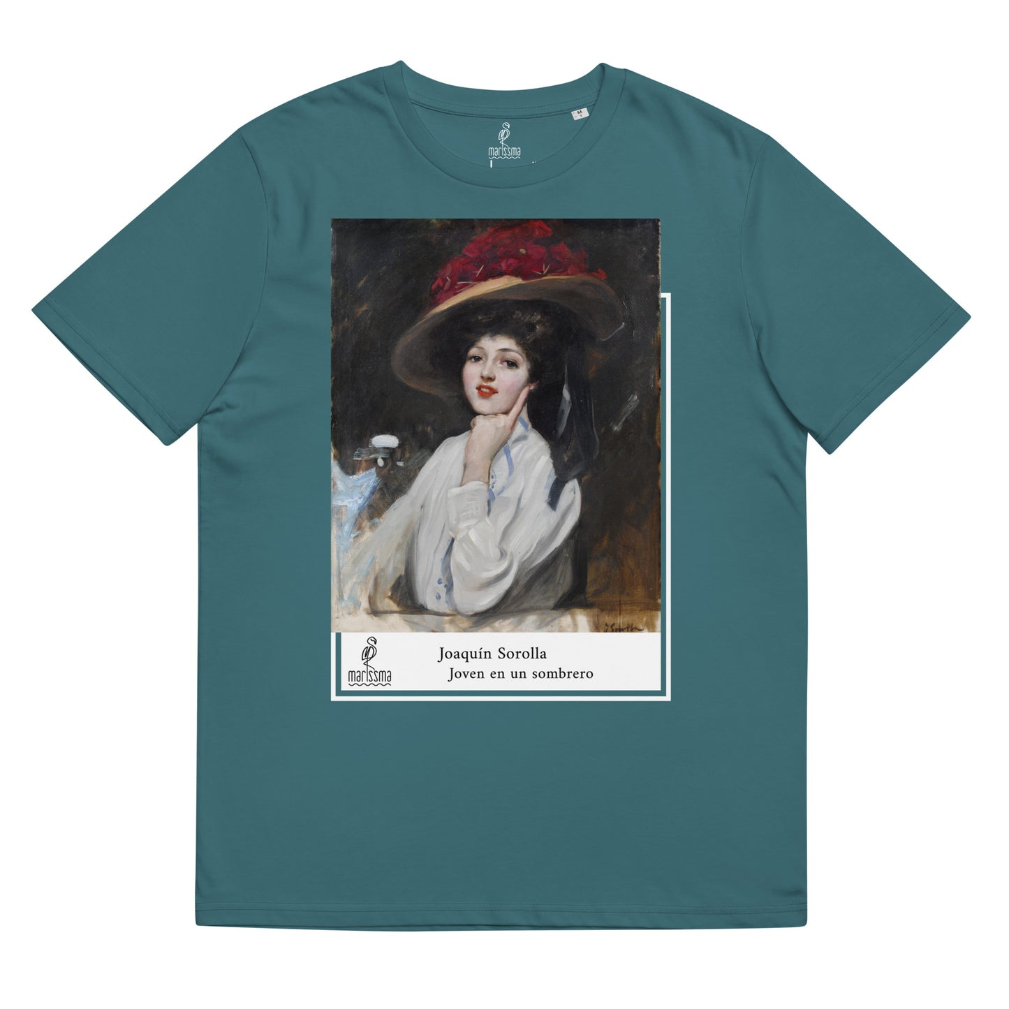 Camiseta - Sorolla - Joven en un sombrero. Unisex