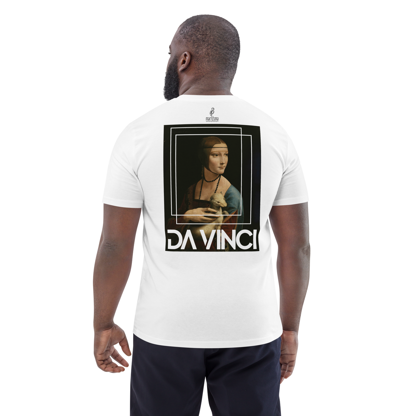 Camiseta – Leonardo Da Vinci - La dama del armiño. 1490. Unisex