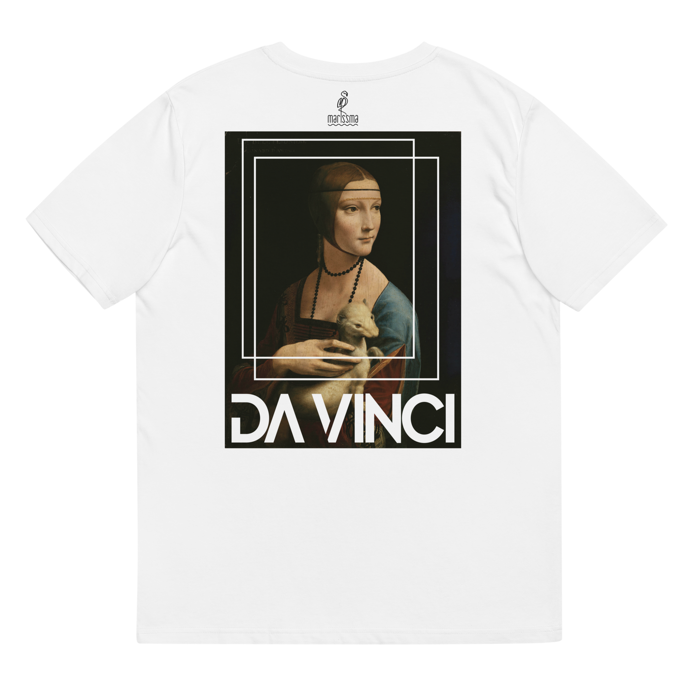 Camiseta – Leonardo Da Vinci - La dama del armiño. 1490. Unisex