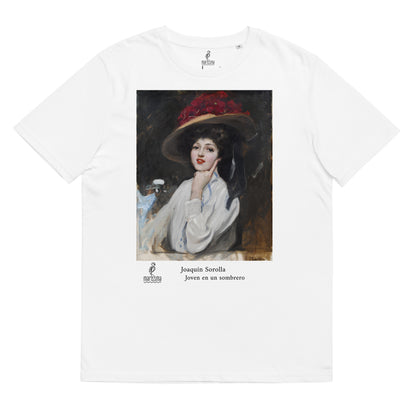 Camiseta - Sorolla - Joven en un sombrero. Unisex