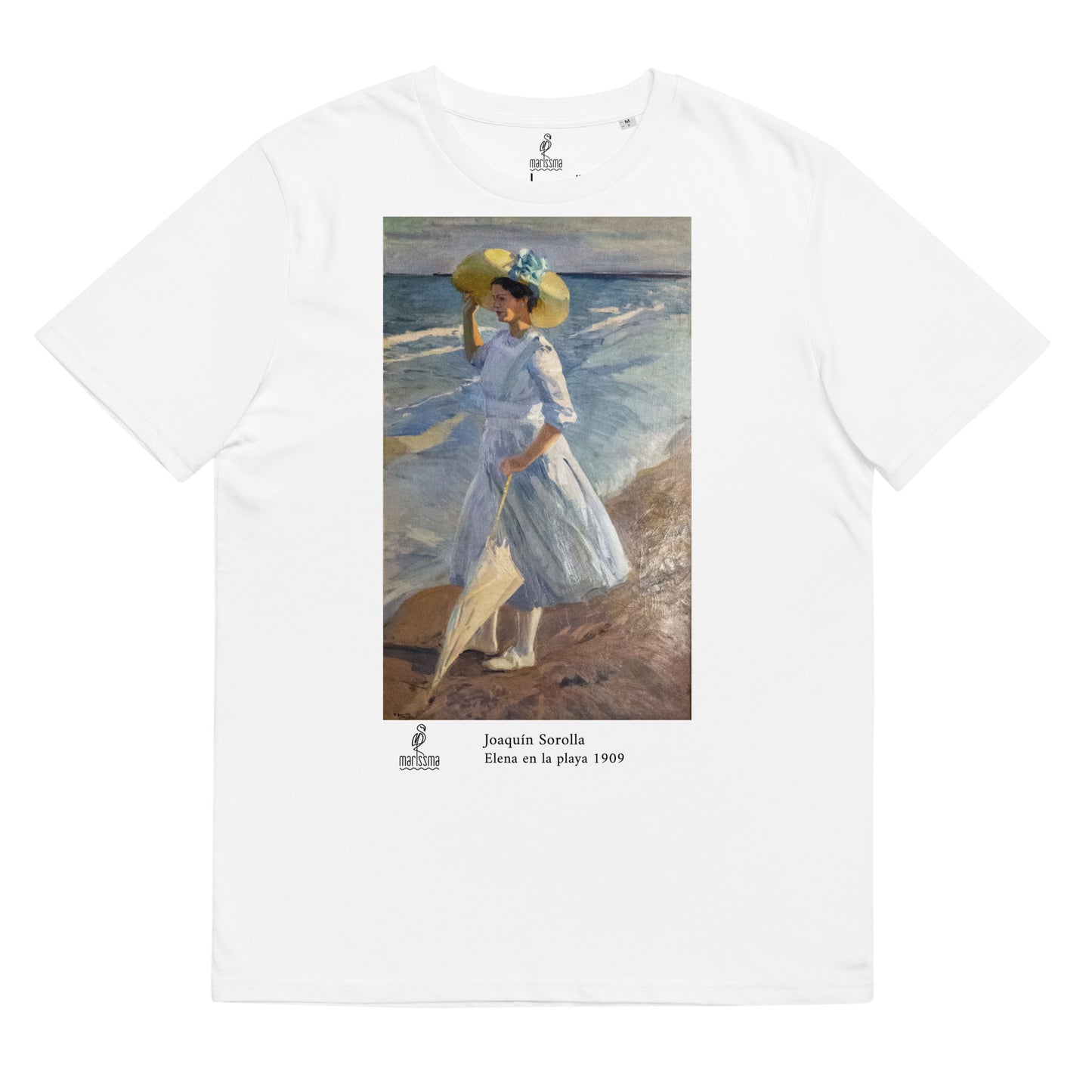 Camiseta - Sorolla - Elena en la playa. Unisex