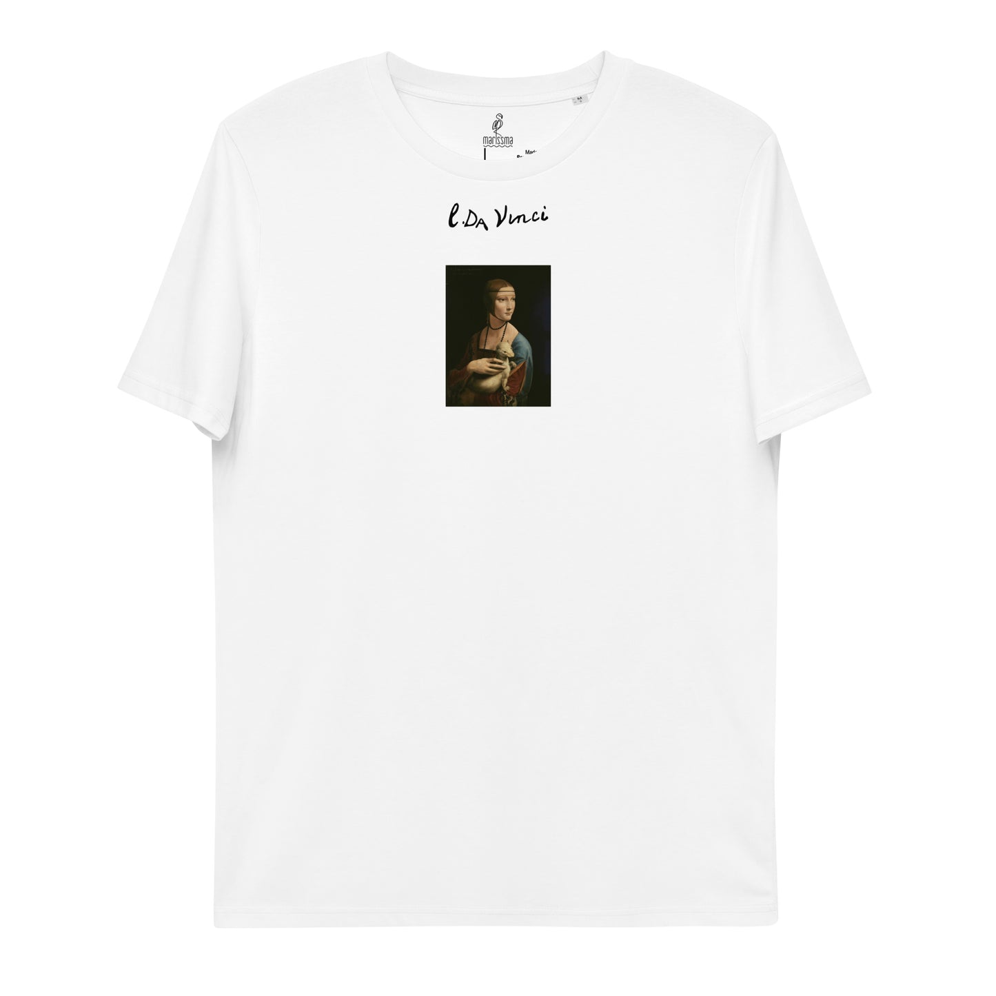 Camiseta – Leonardo Da Vinci - La dama del armiño. 1490. Unisex