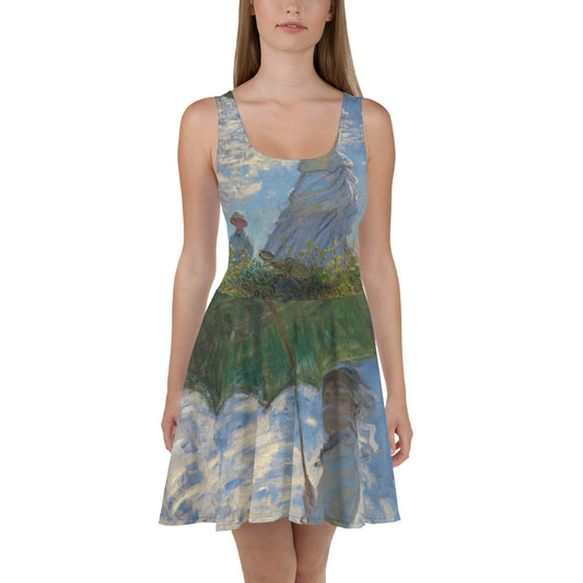 Vestido Claude Monet  -  Mujer con sombrilla