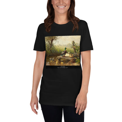 Camiseta Pintor Carl Jutz - Patos en el estanque - Unisex