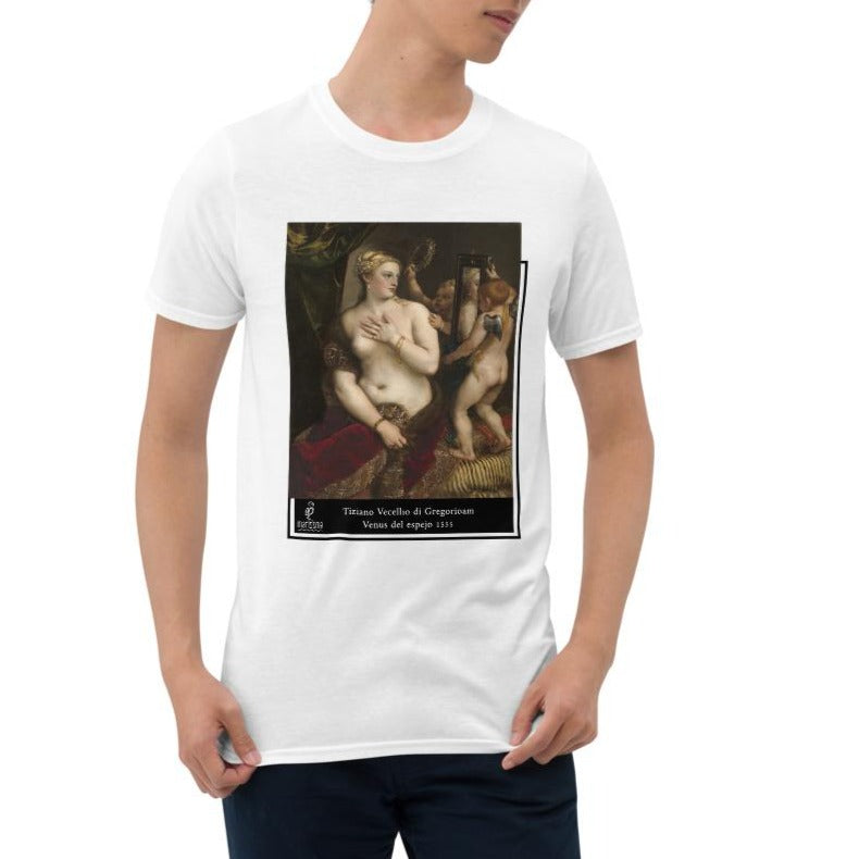 Camiseta Tiziano - Venus con Espejo. Unisex