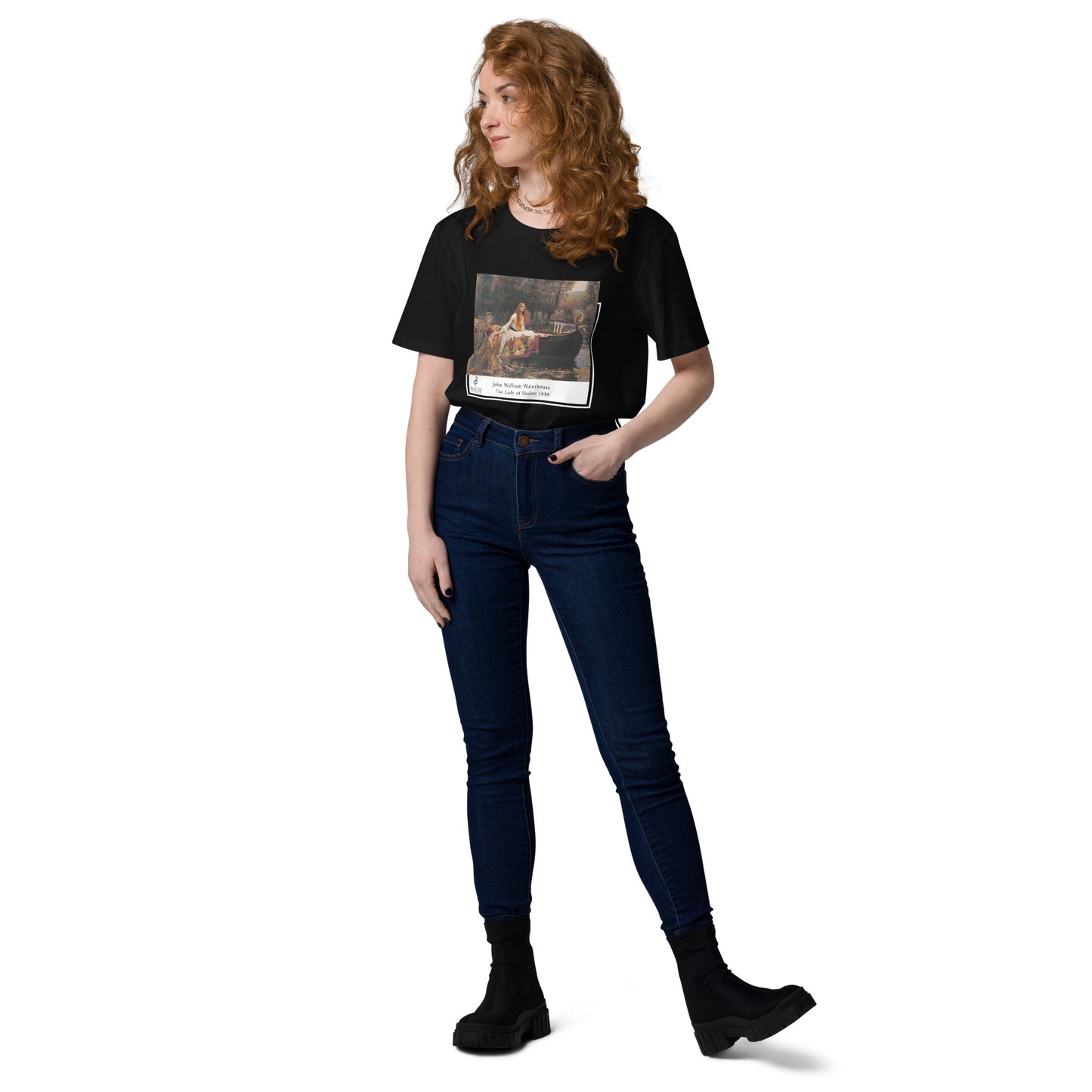 Camiseta Waterhouse - La dama de Shalott. Unisex