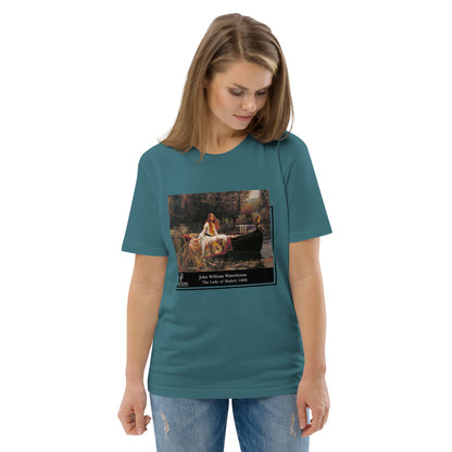 Camiseta Waterhouse - La dama de Shalott. Unisex